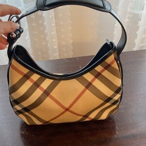 Burberry Tan Plaid Women's Bag